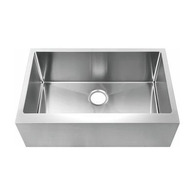 OEM Handmade Apron Stainless Steel Kitchen Sink With Lifetime Warranty / Laundry Room Sink