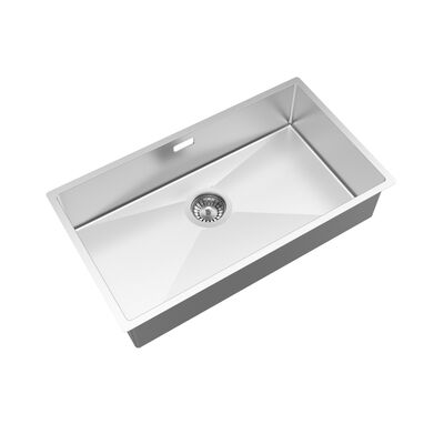 Vintage 16/18 Gauge  Rose Gold Sink Apartment Home Modern Vegetable Wash Sinks 32inch Counter Single Bowl Kitchen Sink With Cutting Board