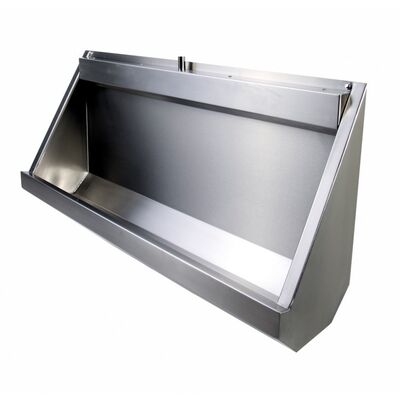 Profesyonel Üretimi 304 Paslanmaz Çelik Urinal Fabrikası Okul Kişiselleştirilebilir Boyutlar Spor Alanları İçin Urinal Erkek Metal Kamu Tuvalet Ekipmanı