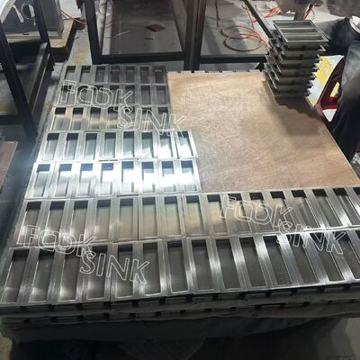 Custom Luxury Rectangular 304 Stainless Steel Sliding Door Handle Factory wholesale Flush Pull Handles Matte Black