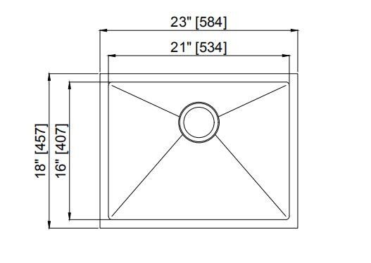 Durable Undermount Stainless Steel Kitchen Sink With High Grade Undercoating / Free Standing Stainless Steel Kitchen Sin